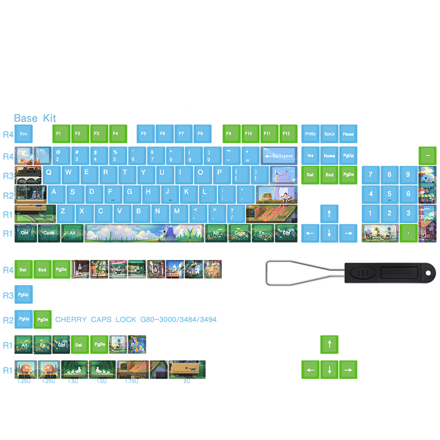 Keycaps - Adventure