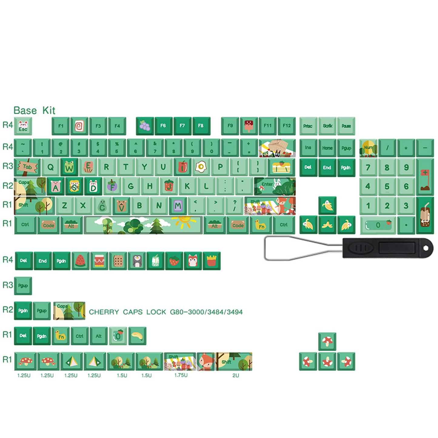 Keycaps - Farm