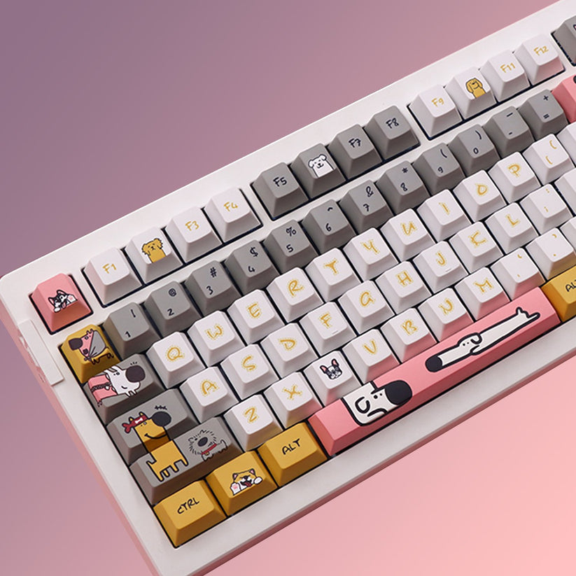 Keycaps - Dogs – Mellow Keyboards