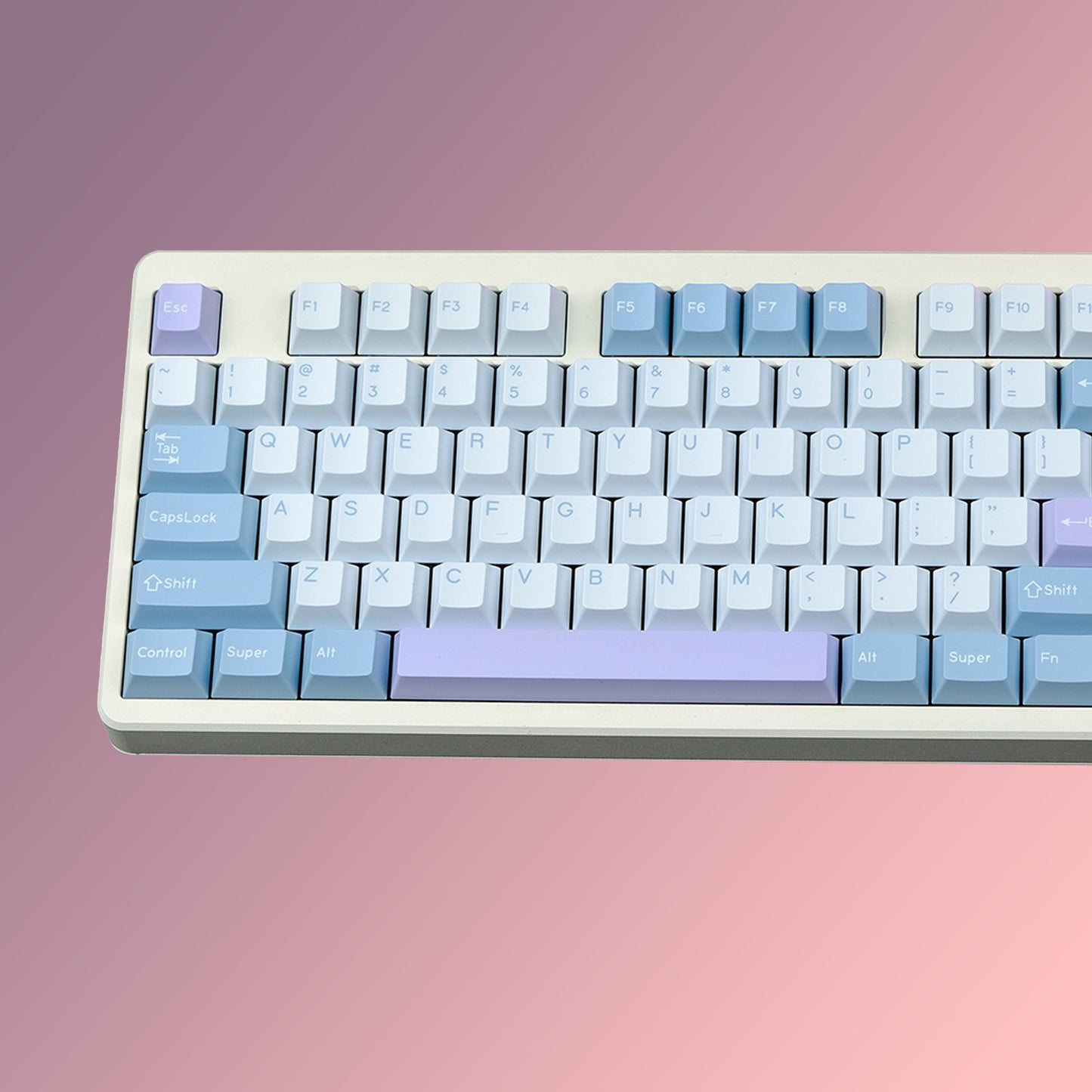 Keycaps - Lavender Mist - Mellow Keyboards