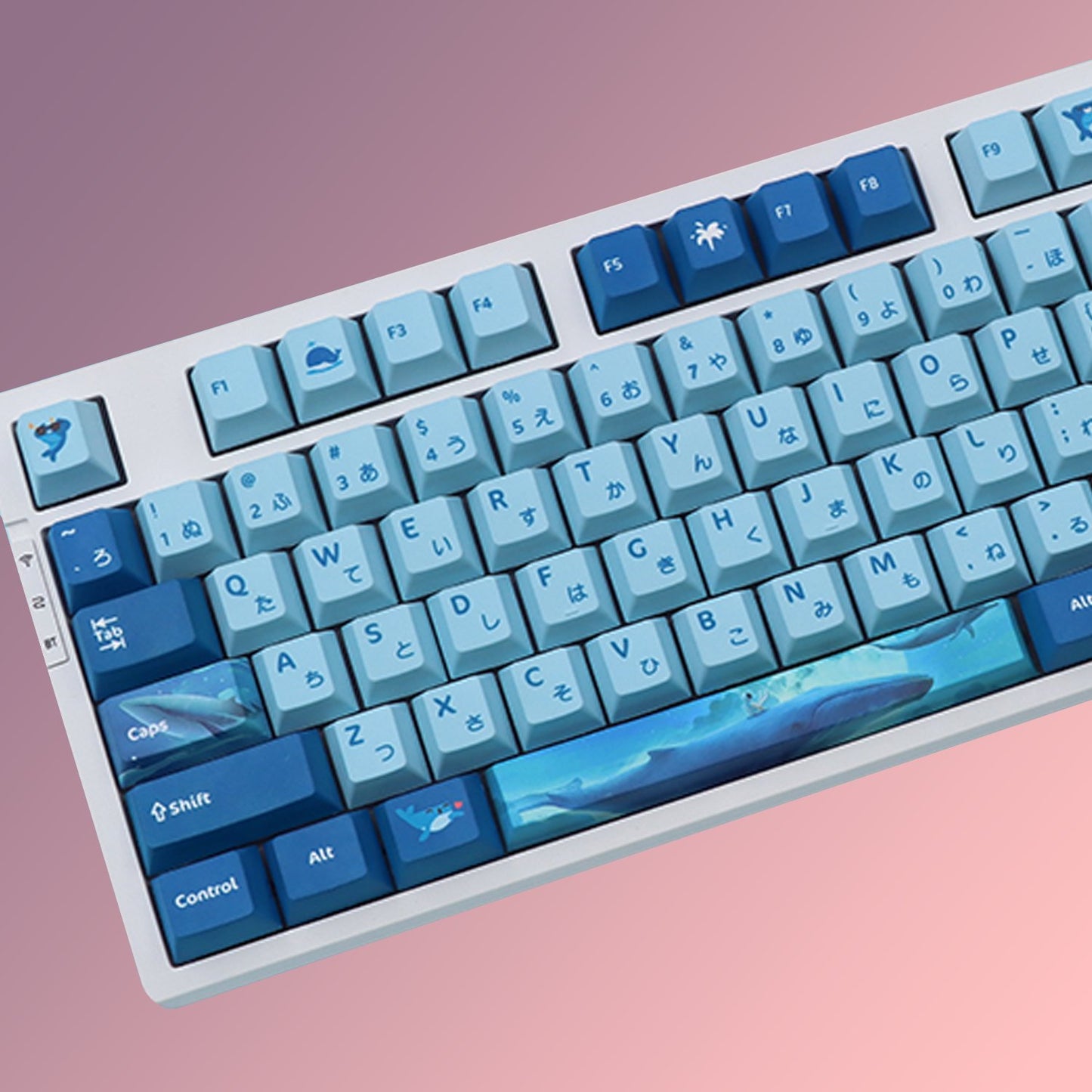 Keycaps - Whale - Mellow Keyboards